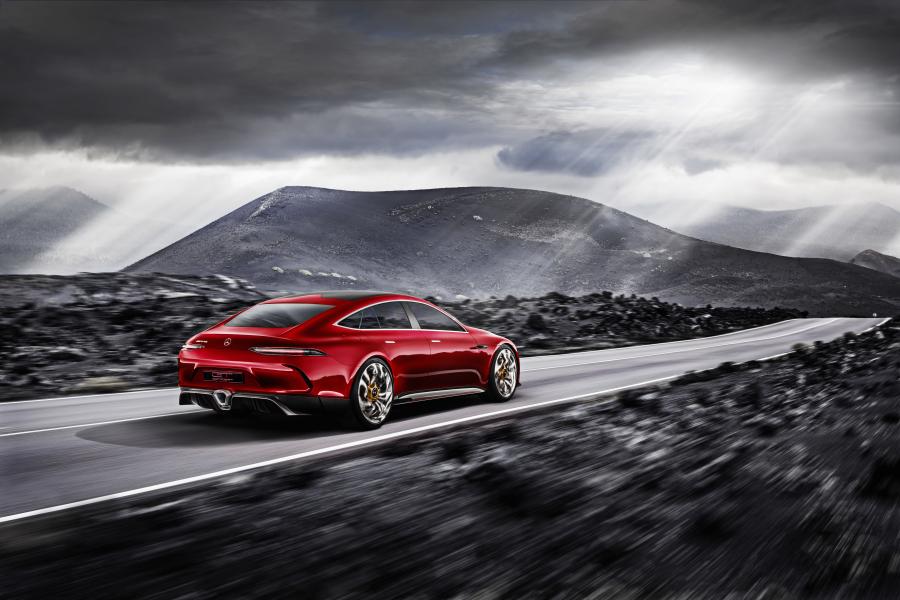  Mercedes-AMG GT Concept 2017 года  (фото 8 из 17)